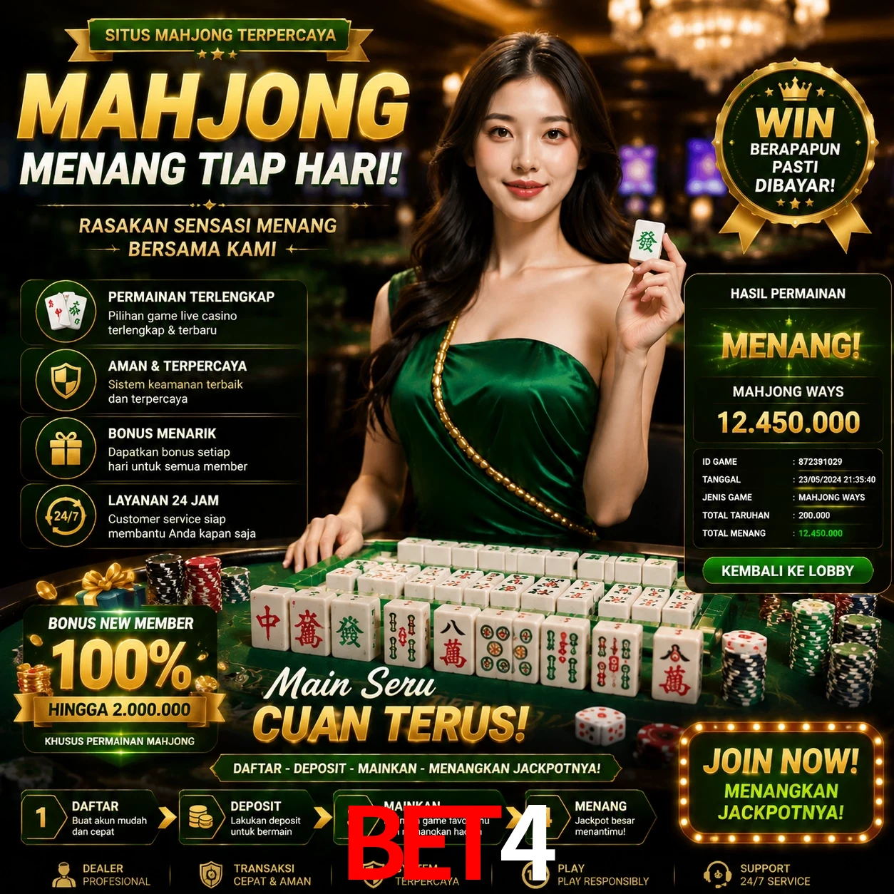 Cashback VIP bet4 - reembolso semanal