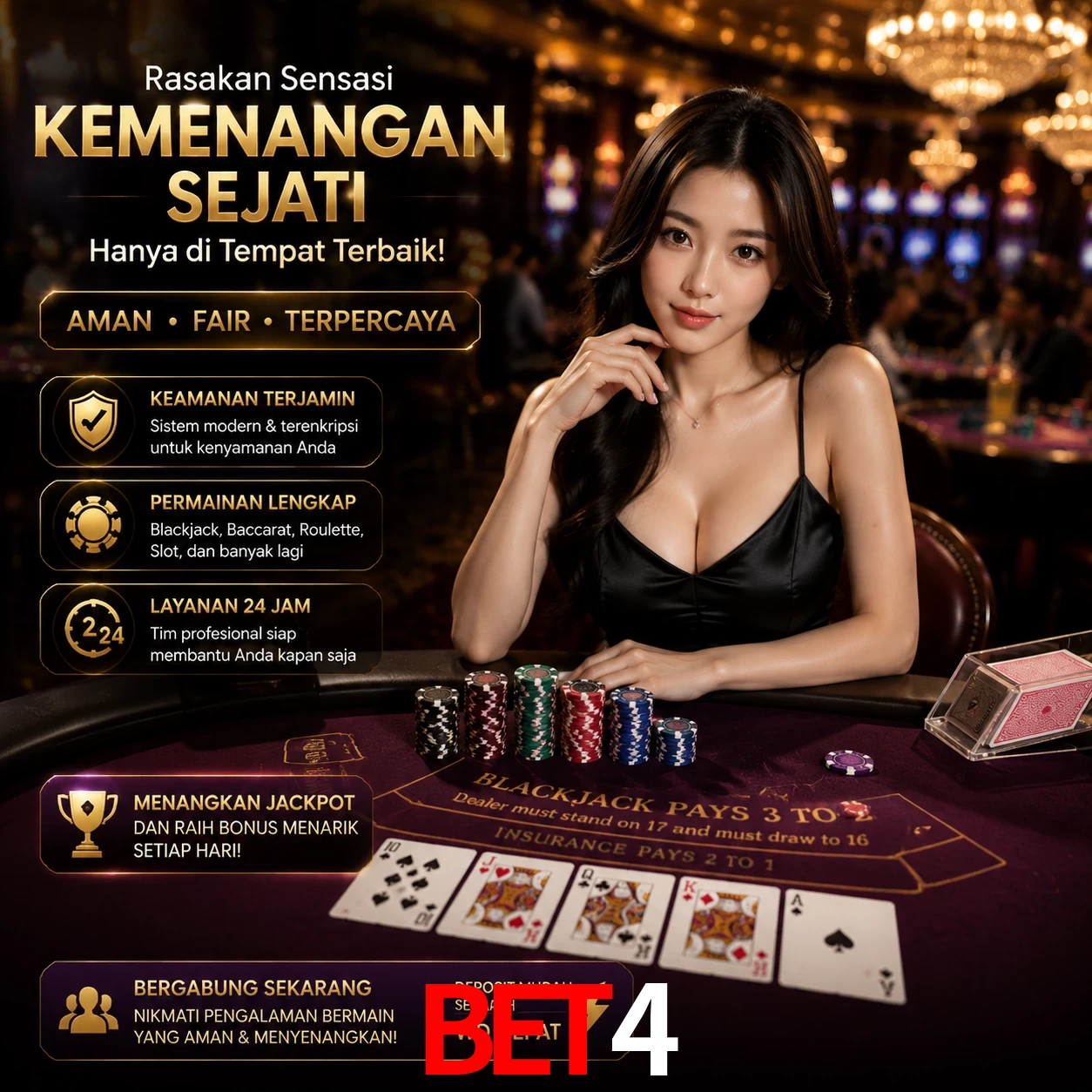 Bônus exclusivos membros VIP bet4